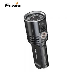 FENIX 菲尼克斯手电筒强光远射白激光大泛光拨盘数显屏幕搜救手电 LR36R 黑色