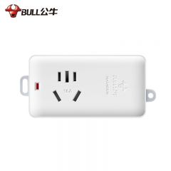 公牛（BULL） 103DWC无线袋装延长线插座接线板 空调/电热水器/电烤炉可用插排插线板(3929)