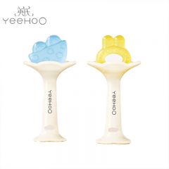 英氏（YEEHOO）小兔子豆荚手持磨牙棒套装Y18A