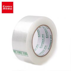 齐心（COMIX） JP4815-6普透封箱胶带48mm*150y透明6个/筒