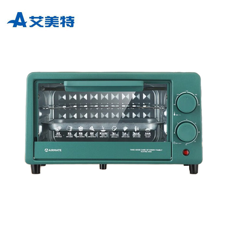 艾美特（AIRMATE） CK0901电烤箱  绿色上下独立调温不锈钢可定时