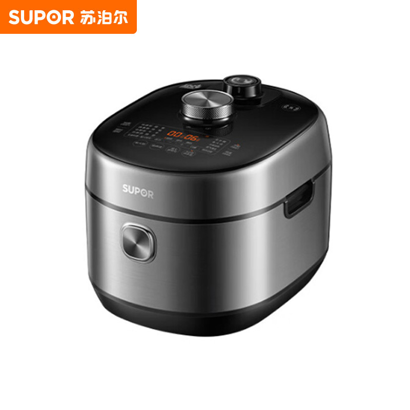 苏泊尔（SUPOR） SY-50FH77Q鲜呼吸系列电压力锅5L家用 IH加热猛火2200W速菜支持6minNFC精钢球釜