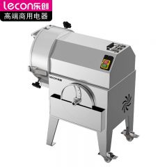 乐创（lecon） 商用球茎类切菜机 300-500kg/h酒店食堂切丁切丝切片机 LC-J-G812