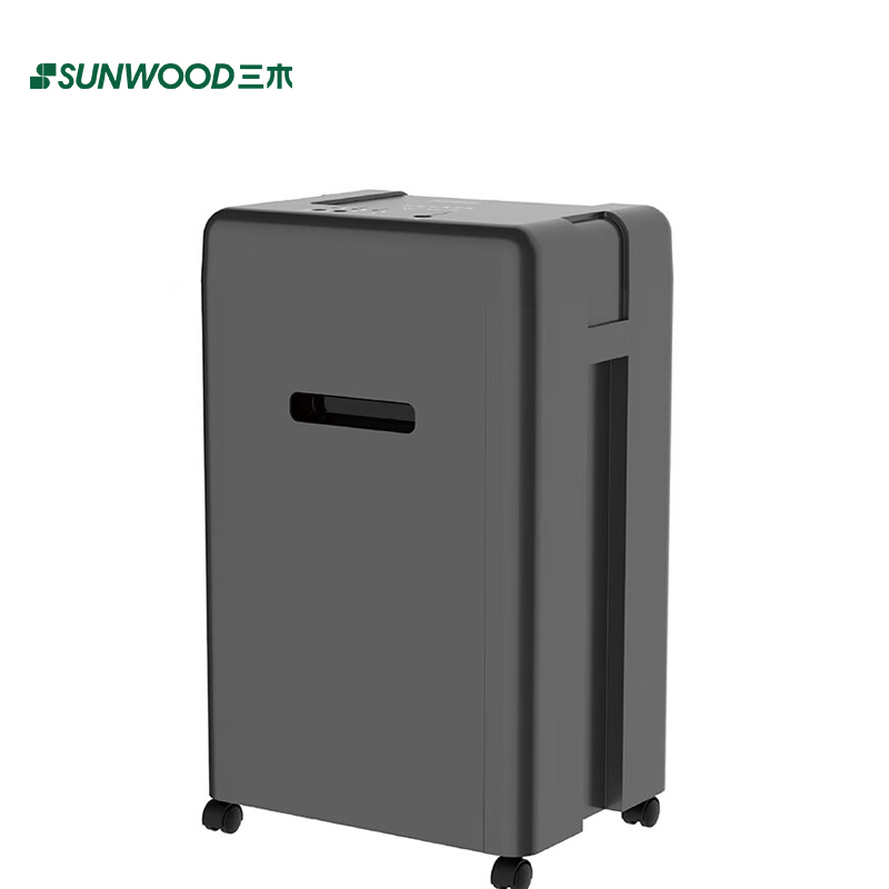 三木(SUNWOOD) M系列碎纸机 5级保密(单次15张 持续60分钟 30L 可碎纸,针)M16 厂家直发