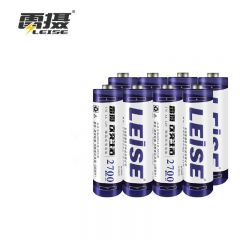 雷摄（LEISE）5号/五号/AA/2700 8节高容量镍氢充电电池 电池盒装 适用:麦克风/玩具/鼠标（不含充电器）