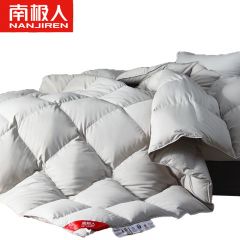 南极人（Nanjiren） 100%羽毛被亲肤透气软被 150*200cm