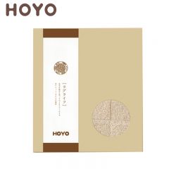 HOYO JP8037茜空毛巾单条礼盒装浅咖