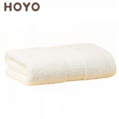 HOYO 新疆长绒棉毛巾国标A类成年男女毛巾纯棉柔软吸水速干毛巾1538纯白