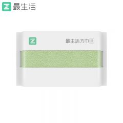 最生活（a-life） A-1162青春系列方巾34*34cm绿色