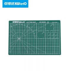 可得优（KW-triO） 9Z400双面切割垫A4绿划痕快速自愈防滑雕刻板手账工具
