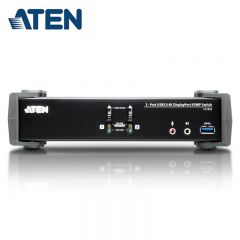 宏正（ATEN） CS1922 2端口 USB3.0 DisplayPort KVMP切换器, DP1.2 HDCP及HD音频，支持MST