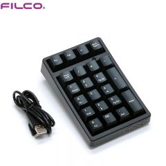 斐尔可（FILCO） FTKP22M/B2 「TKPAD数字键盘」机械键盘 黑色 茶轴