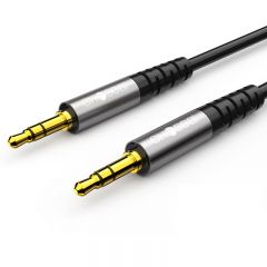 秋叶原  QAD10BKT10 车载AUX音频线3.5mm公对公手机耳机音响箱转换线10米