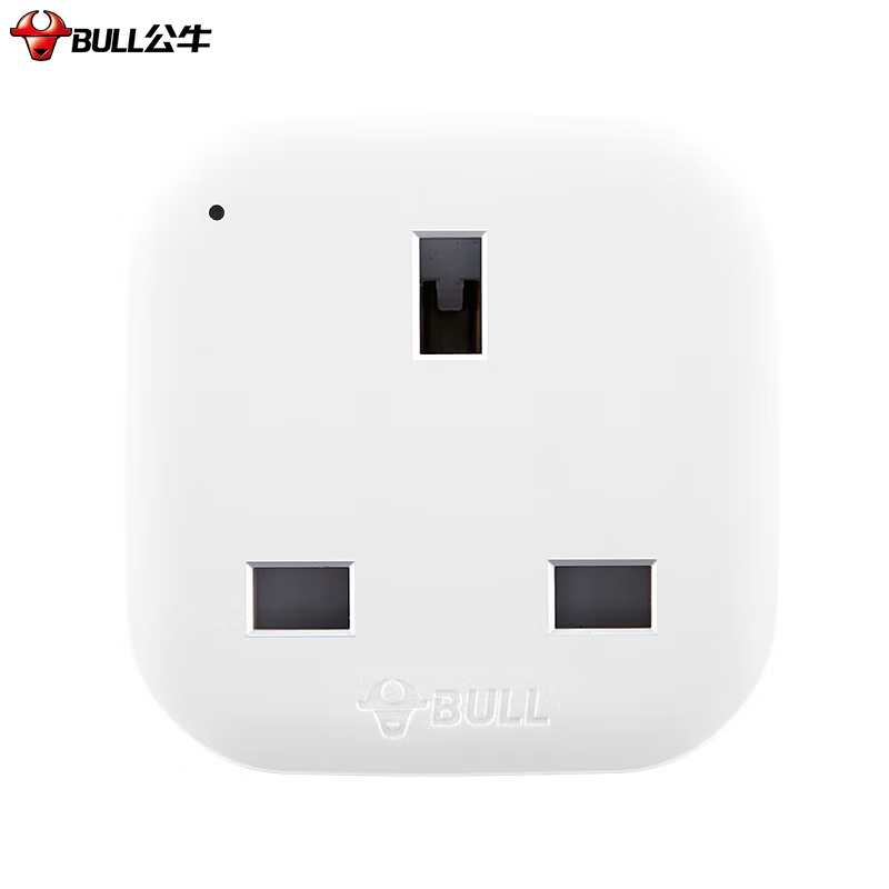 公牛（BULL） 旅行充电转换器插头转国内电器插座 L01CE(S)中转英吸塑装转换器(3367/18.01)