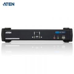 宏正（ATEN） CS1782A 2口USB DVI多电脑切换器 支持2560x1200 3D环境 7.1环绕音效 热键切换