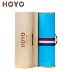 HOYO 1689抗菌运动毛巾礼盒装健身房跑步速干纯棉毛巾出行便携单条装健康蓝