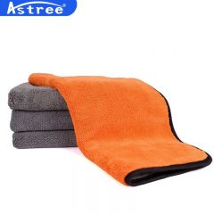 Astree 洗车毛巾擦车毛巾擦车巾大号擦车布汽车打蜡抛光毛巾洗车布擦车巾吸水毛巾汽车用品汽车内饰擦布30x40