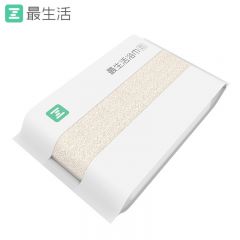 最生活（a-life） A-1181新疆长绒棉密封浴巾 纯棉强吸水 国民系列大浴巾 米色 70*140cm
