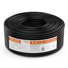 秋叶原 QS2801T100S话筒线 双芯咪线工程麦克风导线 卡侬音频线 高保真缠绕屏蔽96编 100米