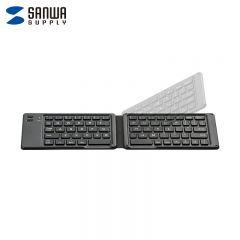山业（SANWA） SUPPLY BT30BK 折叠无线蓝牙键盘 黑色（ipad平板手机电脑适用 便携迷你）