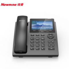 纽曼（Newmine） D5568 IP录音电话机 安卓智能电话 同步通讯录POE供电支持普通电话线支持国产系统