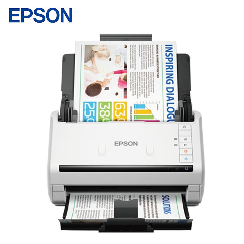 爱普生（EPSON） DS-570WII馈纸式高速彩色文档扫描仪A4高清无线Wifi办公彩色文档扫描仪 支持国产系统 扫描生成OFD格式