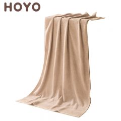 HOYO JP8926臻品长绒棉浴巾EVA单条装浅咖