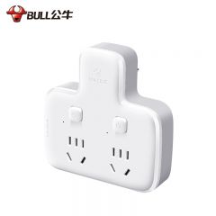 公牛（BULL） 无线插排 GN-96023(S)吸塑装转换器(3487) usb 多功能插座/一转多保护门/ 扩展转换器 /适用于卧室厨房