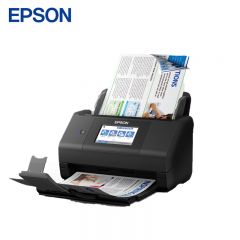 爱普生（EPSON） ES-580W馈纸式扫描仪A4自动连续双面彩色扫描 高速办公用 无线wifi触屏 支持扫至U盘