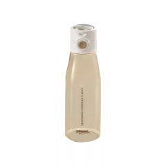 孔雀（Peacock） 水杯塑料杯tritan材质大容量吸管杯高颜值男女学生运动杯子680ml PYZ-A68棕色