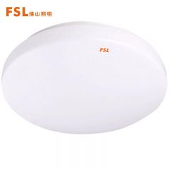 佛山照明（FSL）LED卧室灯节能吸顶灯白光高边白14W 物业