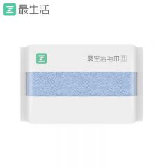 最生活（a-life） A-1159青春系列毛巾厚款34*76cm蓝色