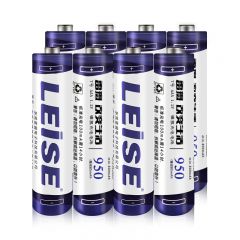雷摄（LEISE）充电电池 7号/七号/AAA/950毫安(8节)电池盒装 适用:玩具/血压计/鼠标/遥控器（不含充电器）