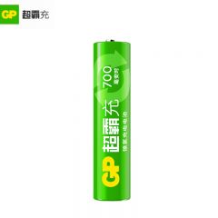 超霸（GP）7号700毫安时充电电池镍氢充电池（适用于儿童玩具四驱车数码相机麦克风话筒高耗能产品设备） 2粒