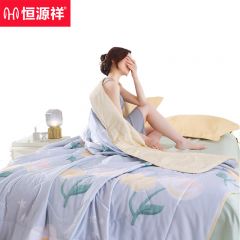 恒源祥 花外全棉夏被 PE袋 HYX188BZ-DZ 160*210cm