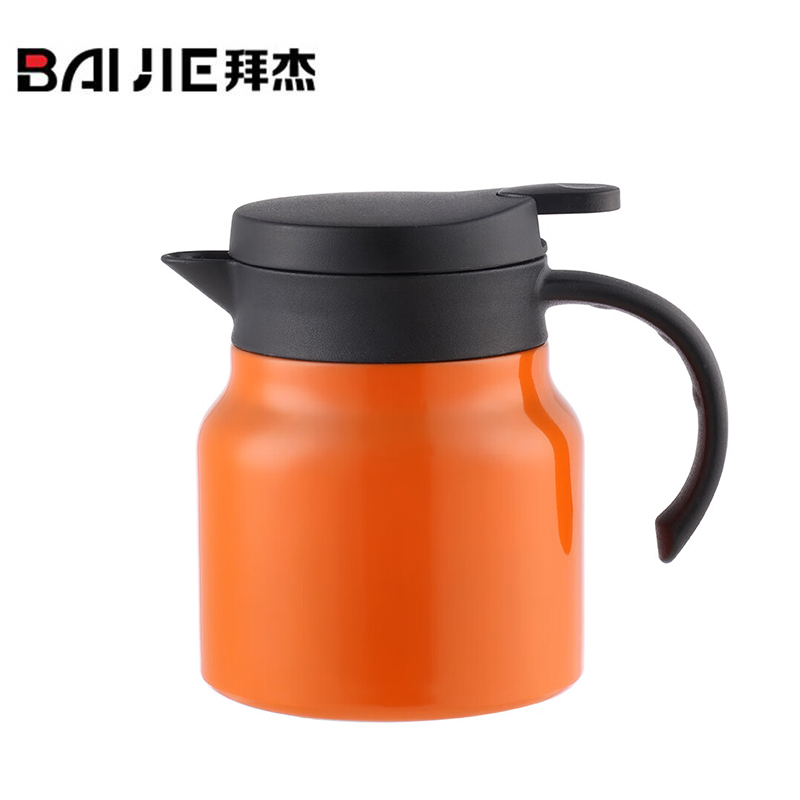 拜杰（Baijie） JK-144闷茶壶 316不锈钢闷茶壶家用办公保温壶茶水分离泡茶壶800ml