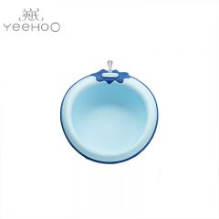 英氏（YEEHOO）小草莓婴儿洗脸盆X01B蓝色
