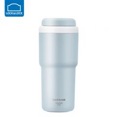 乐扣乐扣（LOCK&LOCK） 初见保温保冷杯内胆镀钛便携车载水杯子480mL蓝色 LHC3291