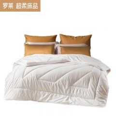罗莱（LUOLAI） FX-QM200H冬被加厚保暖防螨抗菌澳洲羊毛被200*230cm