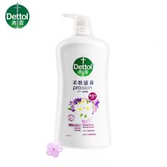滴露（Dettol）小苍兰与蜜梨香950g抑菌柔肤滋养沐浴露香味持久男女通用