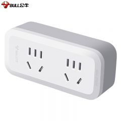 公牛（BULL） GN-93120(S)吸塑装转换器转换插头多用功能插座转换器分插移位器无线插排（3355）