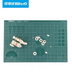 可得优（KW-triO） 9Z403双面切割垫A1绿划痕快速自愈防滑雕刻板手账工具