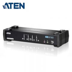 宏正（ATEN） CS1784A 4口USB/DVI双通道多电脑KVM切换器 音频切换