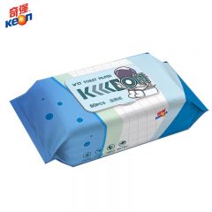 奇强 QQSCD170湿厕纸可冲马桶洁厕湿巾母婴用绵柔湿纸巾擦屁屁男女士可用湿厕巾 80抽/包