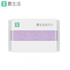 最生活（a-life） A-1159青春系列毛巾厚款34*76cm紫色