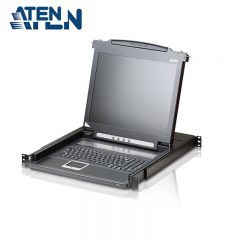 宏正（ATEN） CL1000M 单口 机架式KVM切换器 17LCD液晶显示 仅占1U空间 1280*1024@75Hz