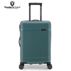 旅选（Traveler'sChoice） TC-09164 八轮旋转拉链拉杆箱 绿色 20寸