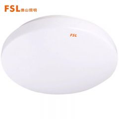 佛山照明（FSL）LED客厅灯卧室吸顶灯节能灯具日光色高边白25W