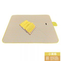 三极户外（Tri-Polar） TP1201加厚加大牛津布草坪垫子200*200cm小黄格