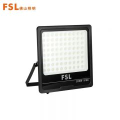 佛山照明（FSL）LED投光灯路灯工地灯露营灯 IP66户外防水射灯室外照明灯铝材抗浪涌200w白光压铸铝18000lm流明